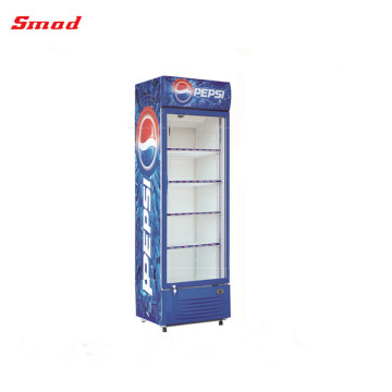 Single Door Open Energy Drink Display Fridge